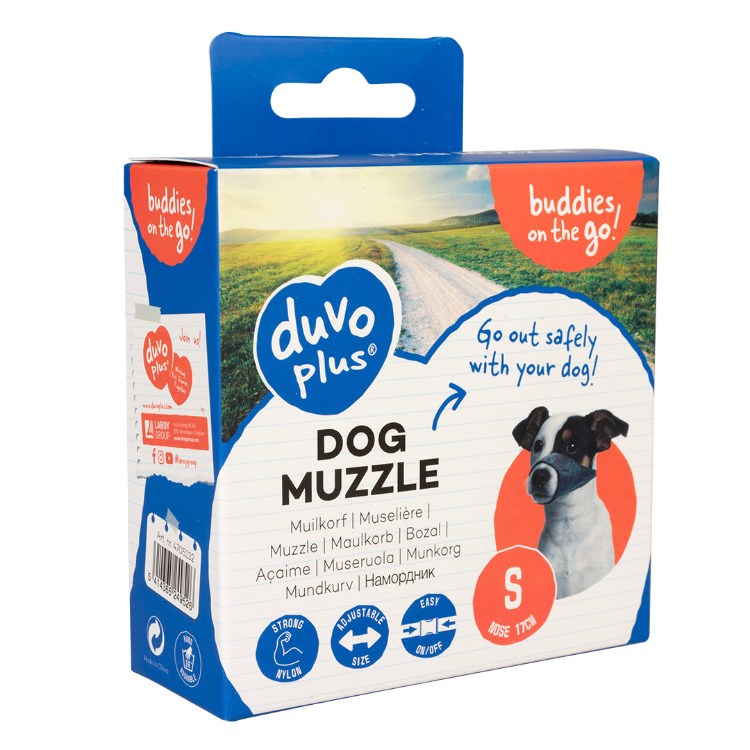 Nylon Dog Muzzle ( Multiple Sizes: XS to XXL)