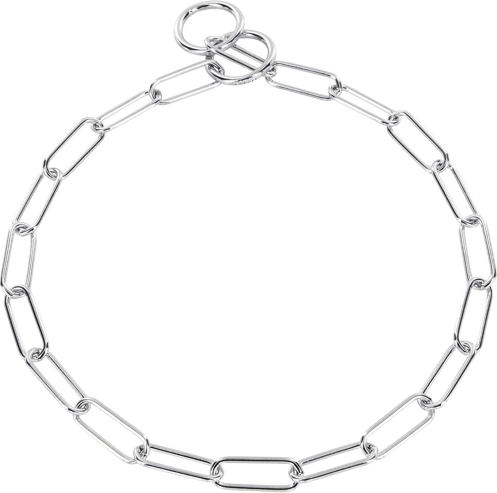 Duvo+ Chrome Slip Chain Dog Collar