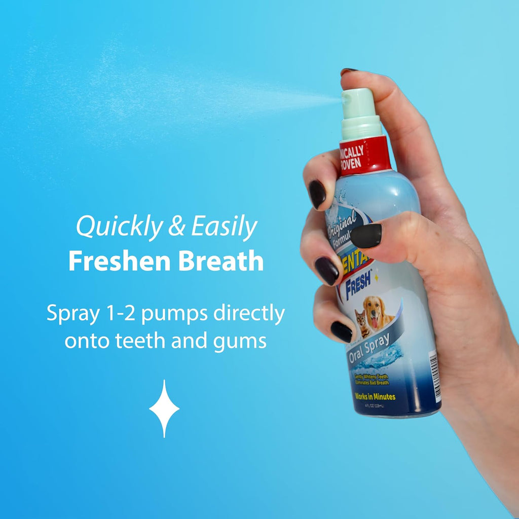 Dental Fresh Oral Spray for Dogs & Cats