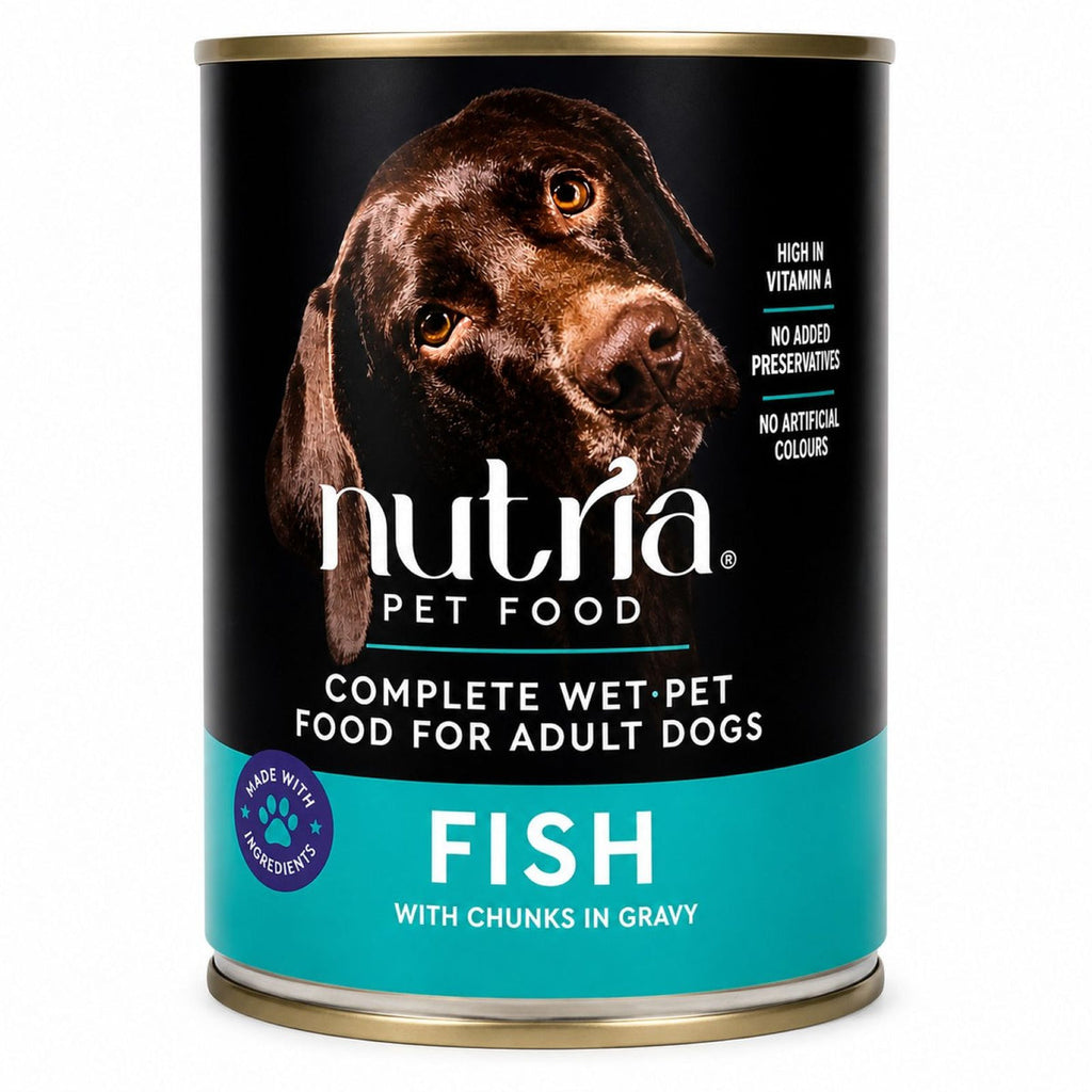 Nutria Adult Wet Dog Food Can