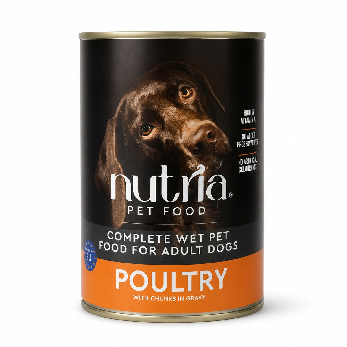 Nutria Adult Wet Dog Food Can