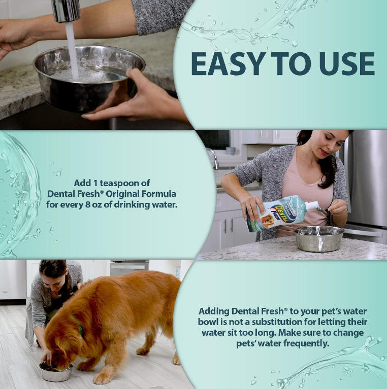 Dental Fresh Pet Dental Water Additive Bottle (237ml)