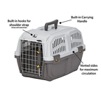 Portable Hard-Sided Pet Carrier Crate | 48 x 31.5 x 31 cm