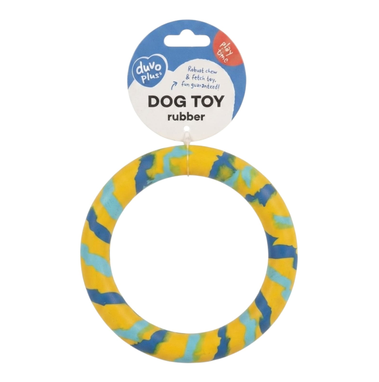 Duvo+ Rubber Ring Dog Toy