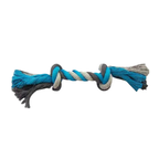 Duvo+ Dog Cotton Rope Toy - Blue/Gray