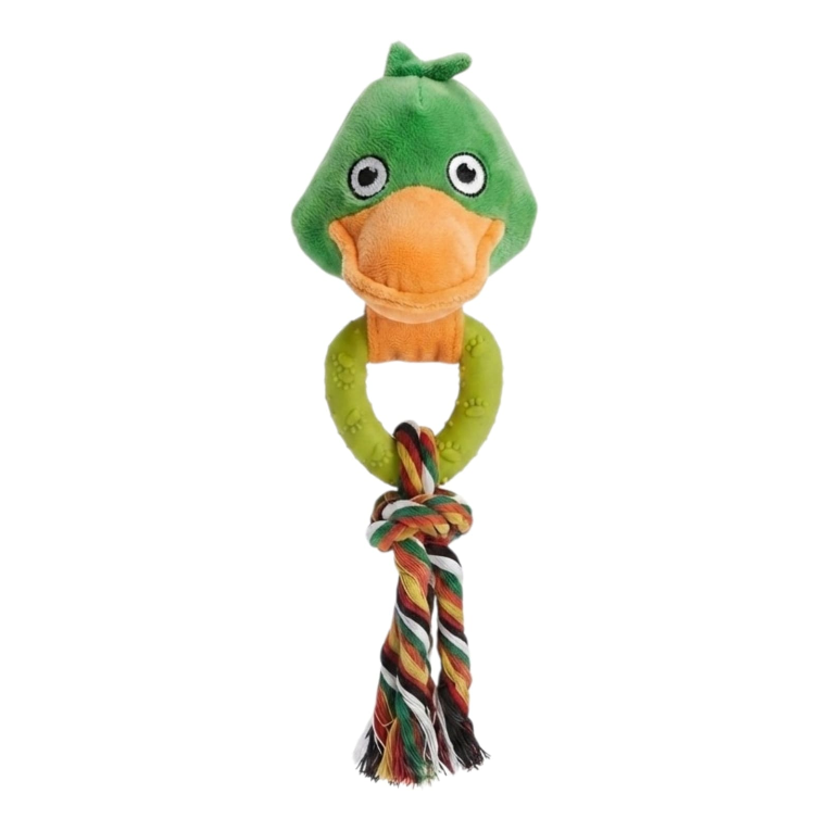 Plush Duck Dog Toy