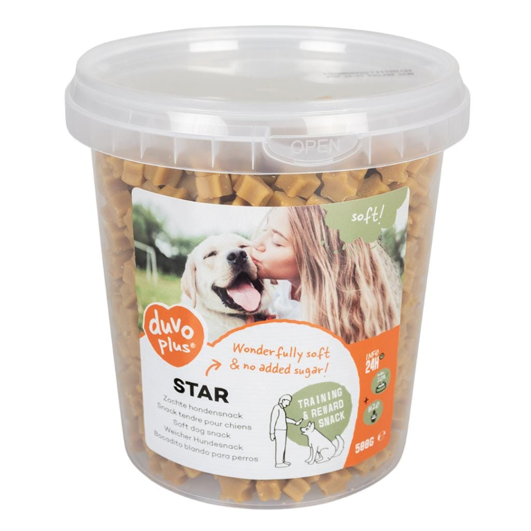 Duvo+ Soft Dog Treats Tub (500g)