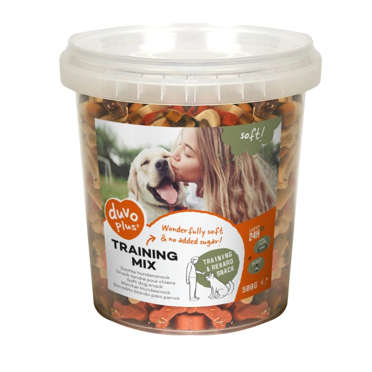 Duvo+ Soft Dog Treats Tub (500g)