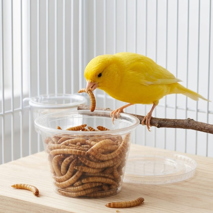 Dried Mealworms