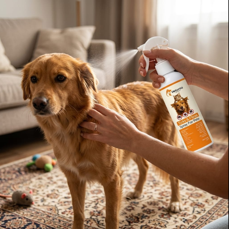 Flea & Tick Spray Bottle