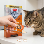 Linsen Cream Cat Treat Box (16 Pack)