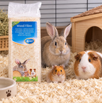 Duvo+ Natural Wood Fibre Bedding (1kg)