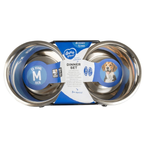 Stainless Steel Double Dog Bowls